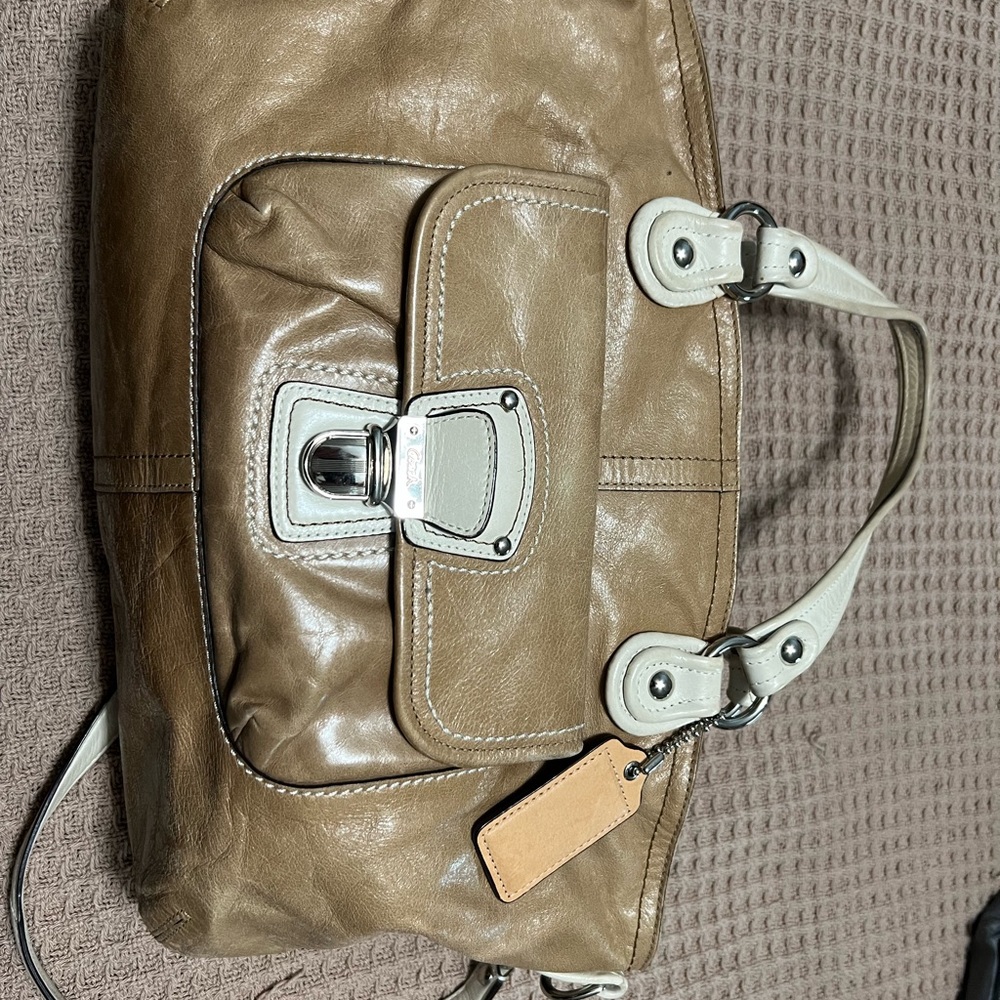 Tan Leather Women's Bag